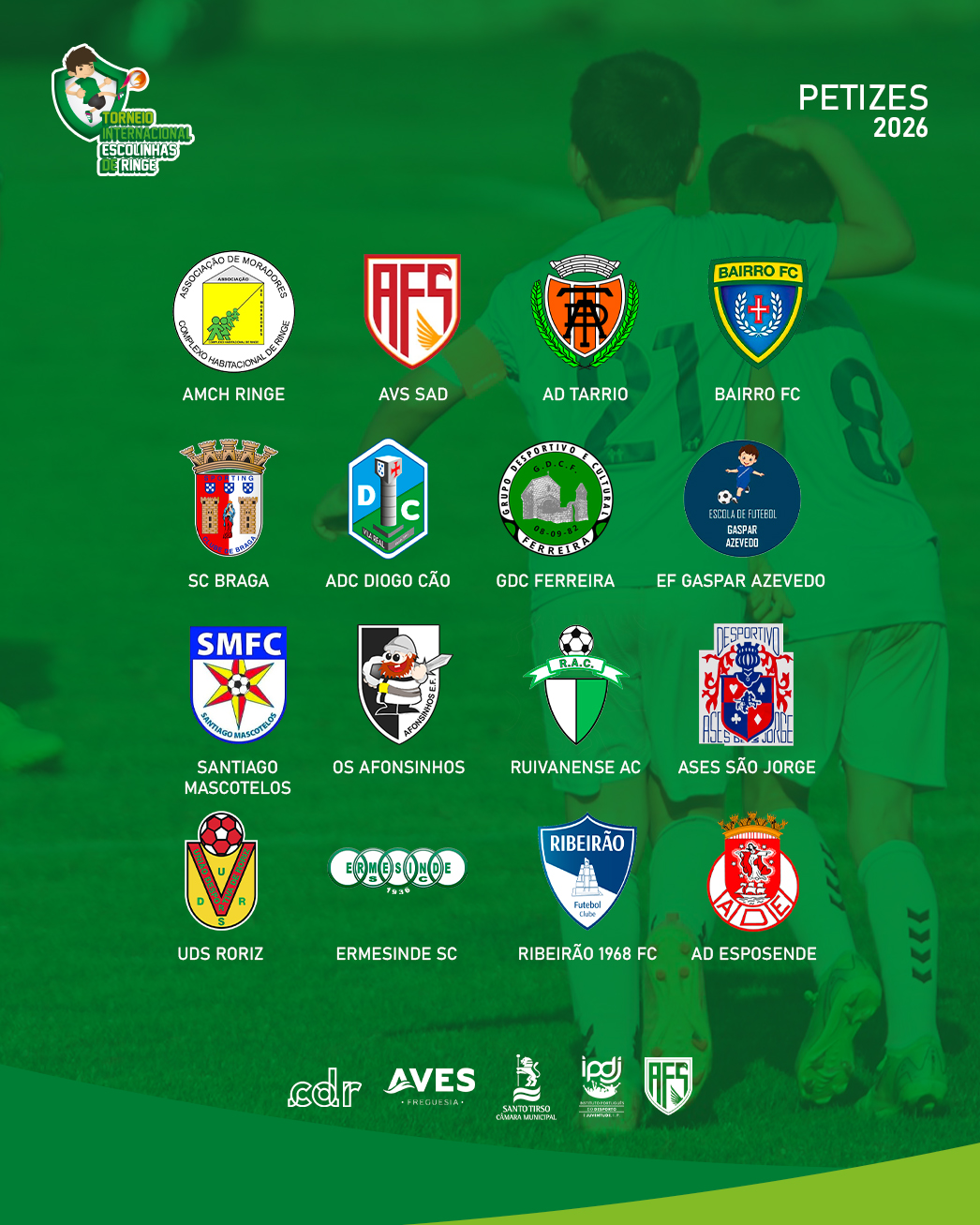 Equipas Petizes